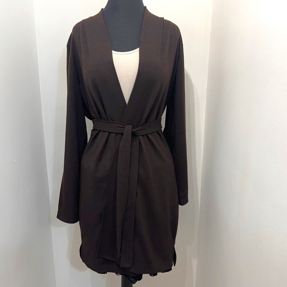 Jones NY Stretch Wrap Sweater Size Medium